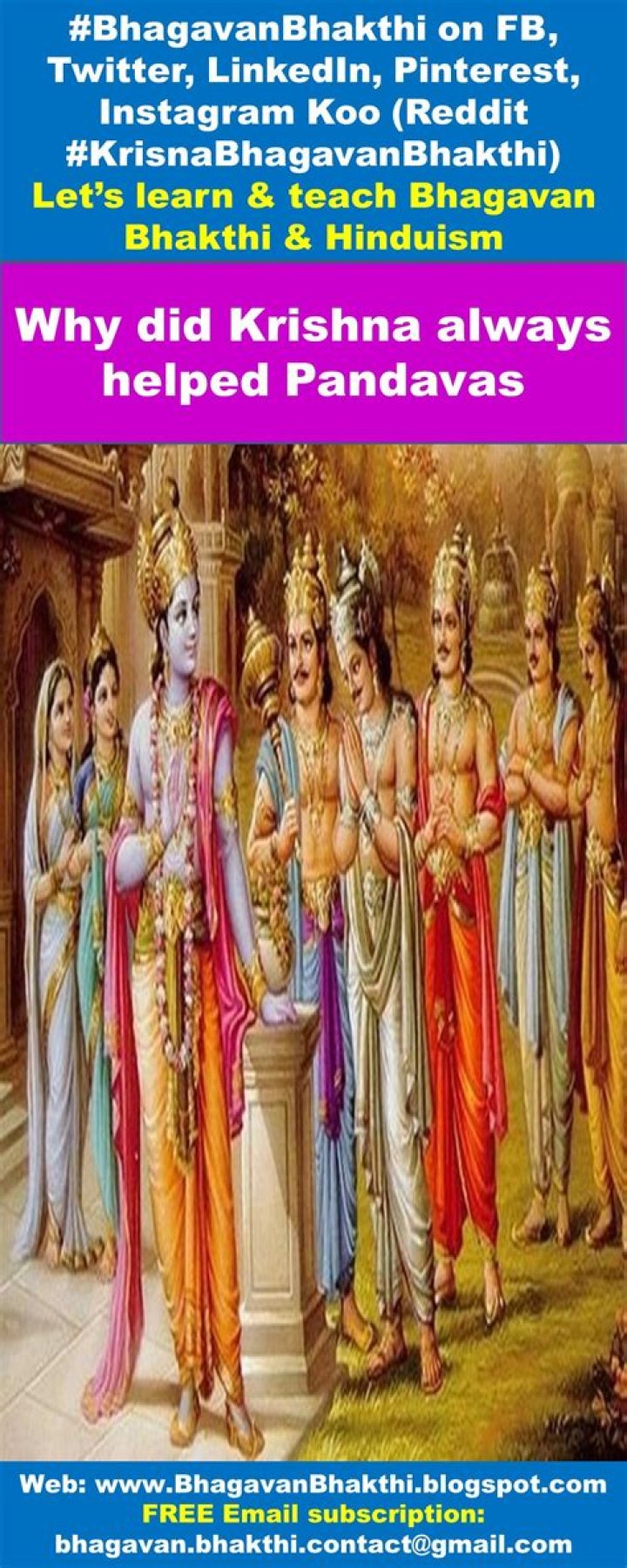 Why did Krishna curse his own son?