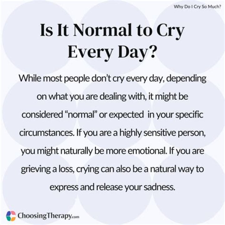 Why do I cry easily?