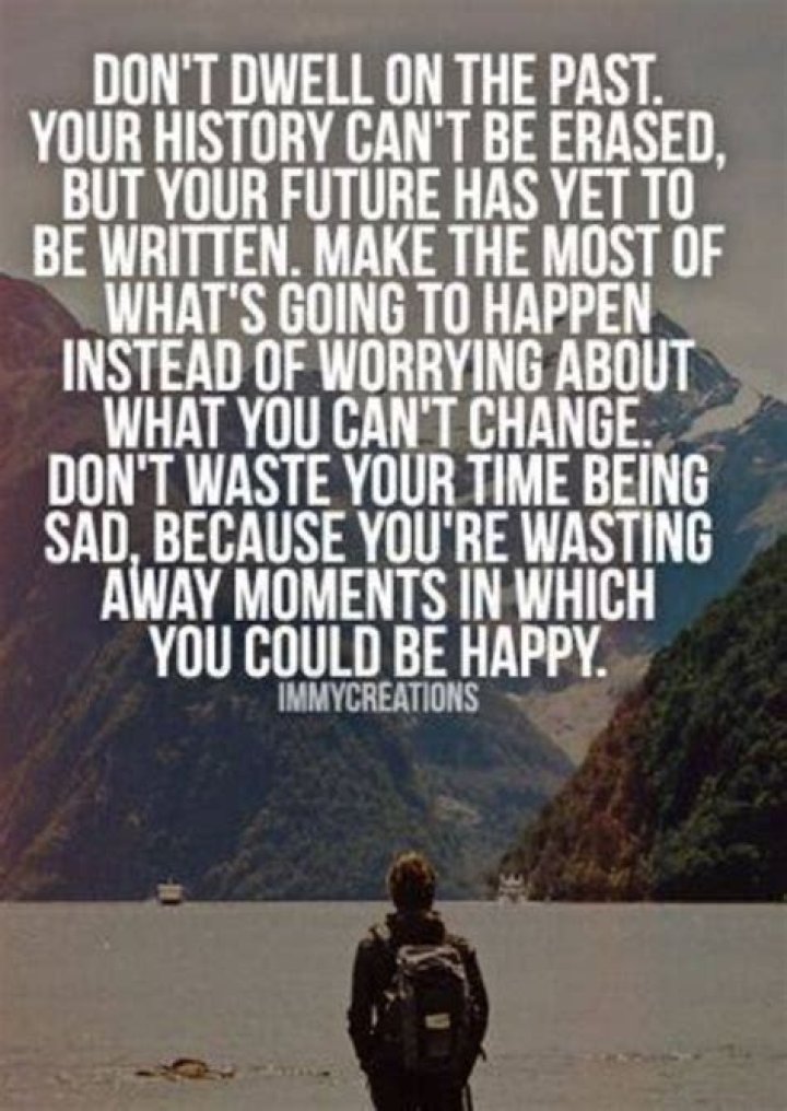 Why do I dwell on the past so much?