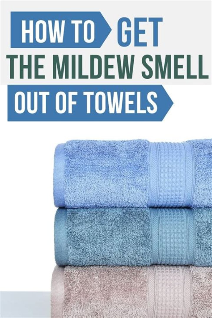Why do my clean towels smell?
