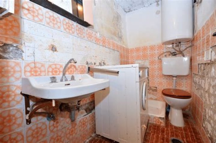 Why do old houses have only one bathroom?