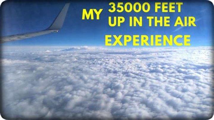 Why do planes fly at 35000 feet?