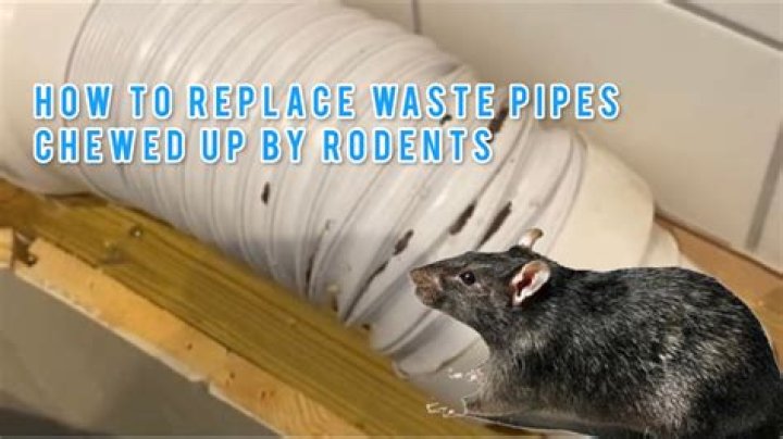Why do rats chew water pipes?