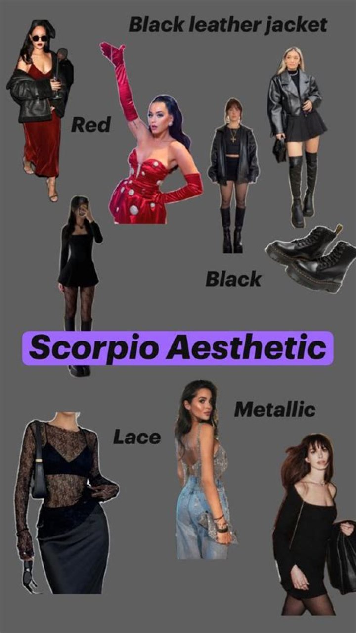 Why do Scorpios wear black?