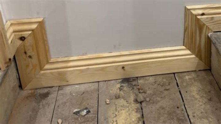 Why do skirting boards go yellow behind furniture?