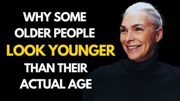 Why do some people look younger?