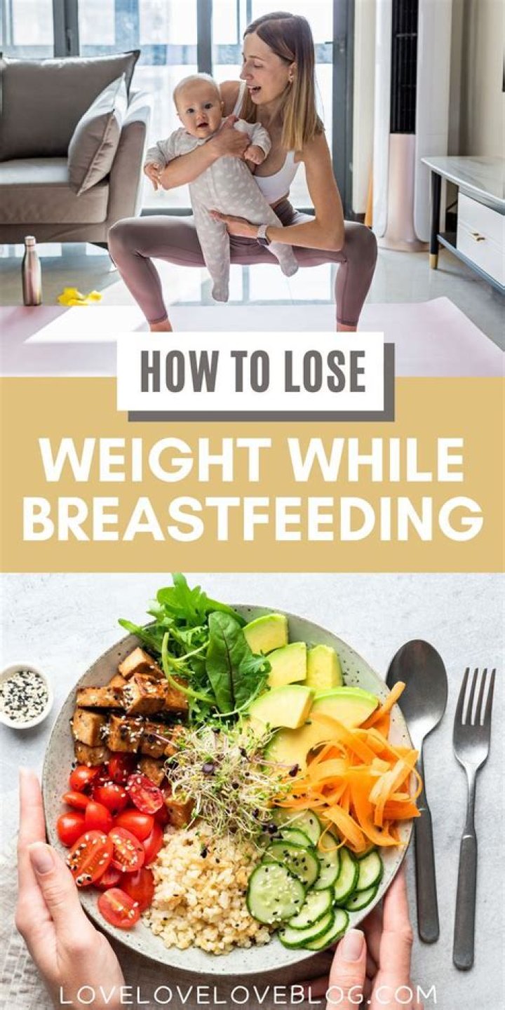 Why do you hold on to weight while breastfeeding?
