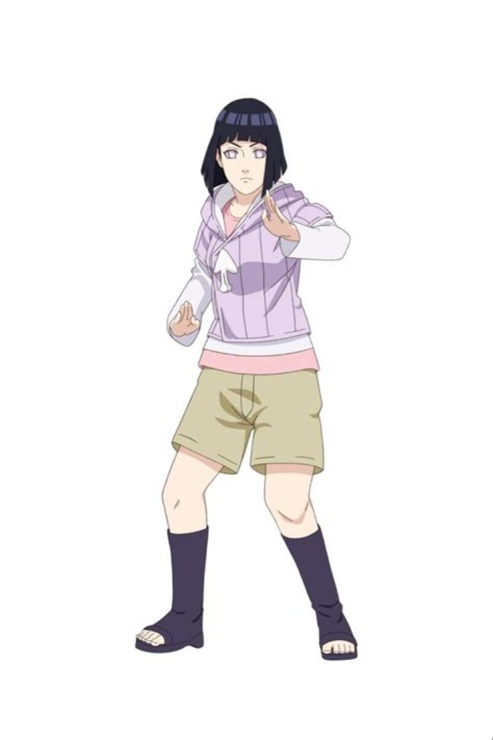 Why does Hinata have short hair?