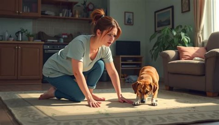 Why does my dog keep licking the carpet?