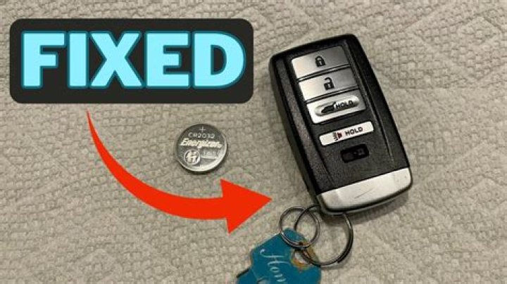 Why does my key fob not work after replacing battery?