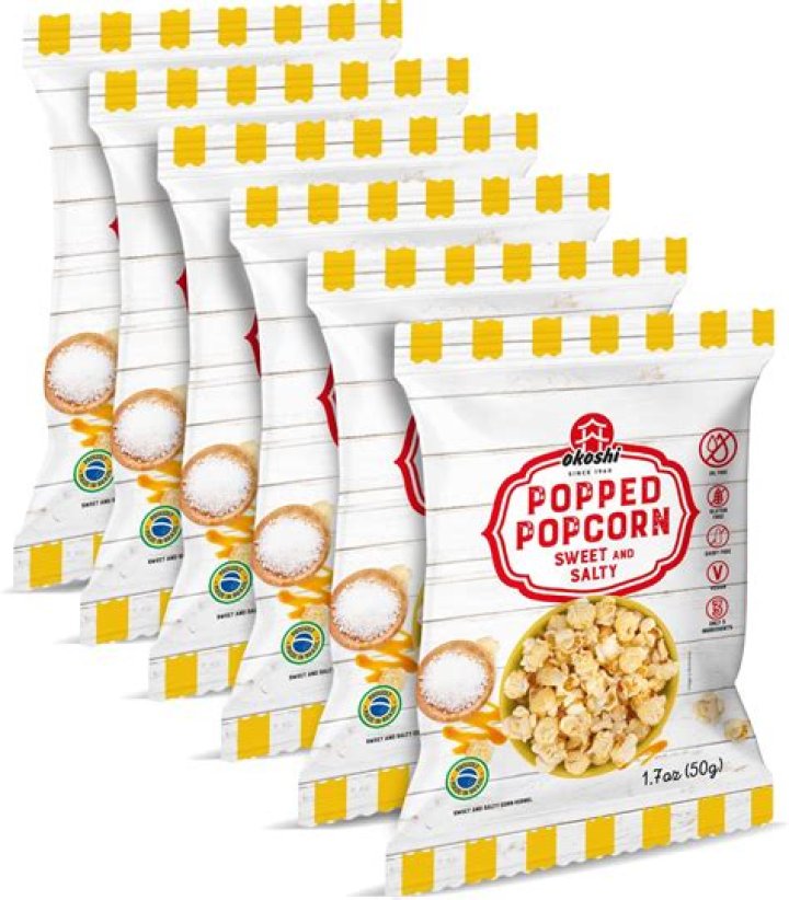 Why is bagged popcorn so round?