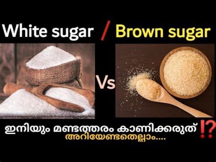 Why is brown sugar healthier?