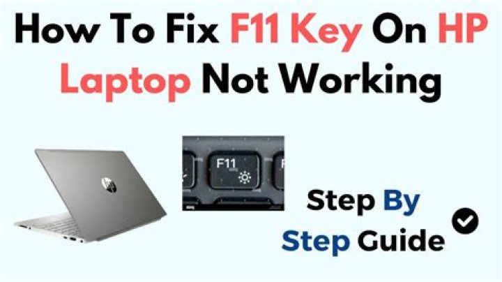 Why is F11 not working?