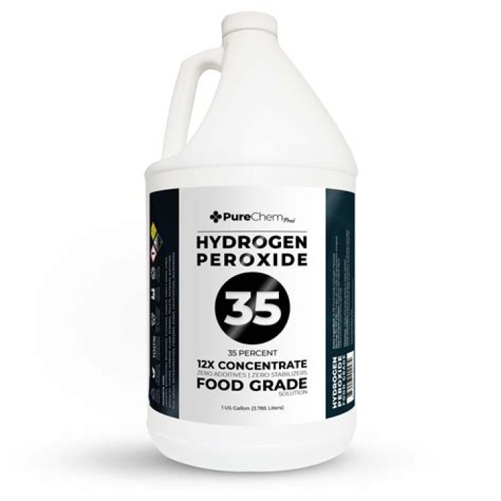 Why is hydrogen peroxide a good stain remover?