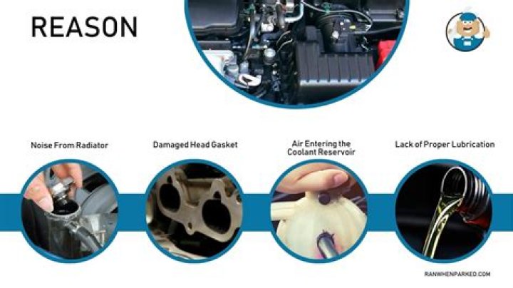 Why is my engine making a hissing noise?