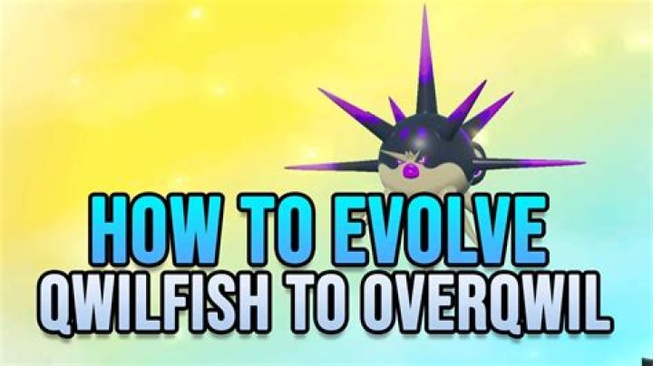 Why is my Qwilfish not evolving?