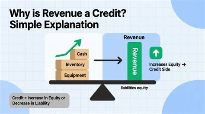 Why revenue is credit?