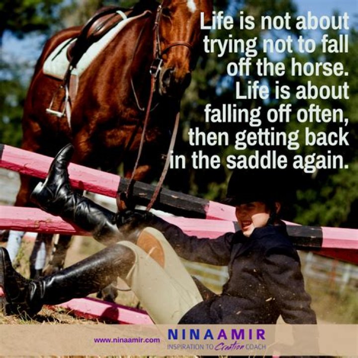 Why would a horse throw you off?