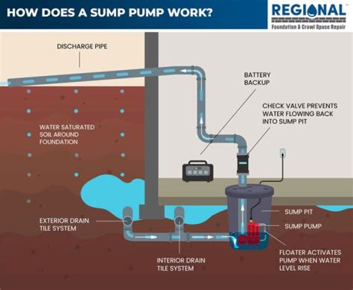 Will a sump pump work without a French drain?