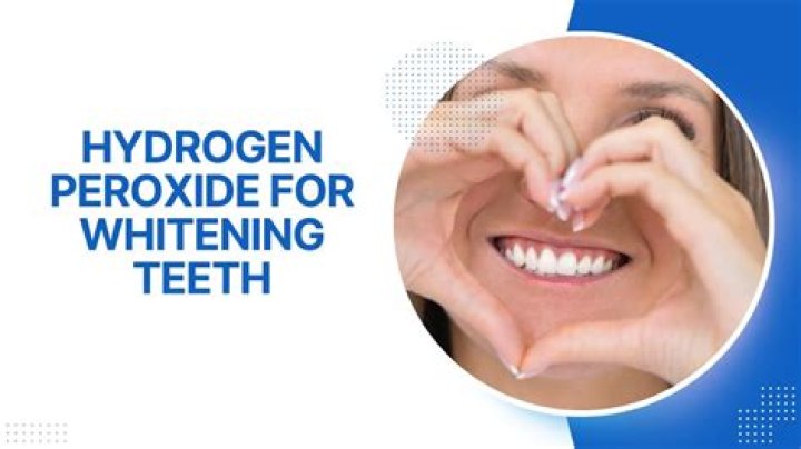 Will hydrogen peroxide whiten crowns?